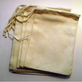 cotton muslim bag